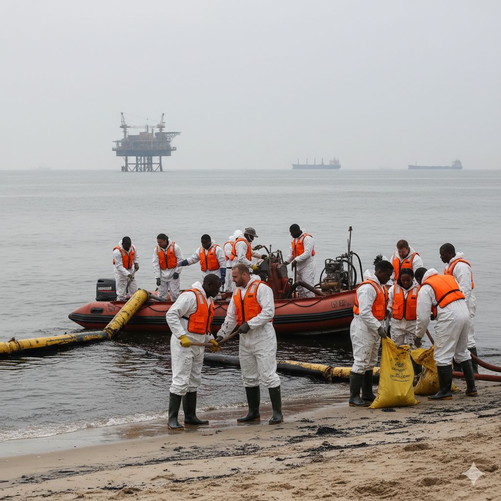 Oil spill control and cleanup - Image 1